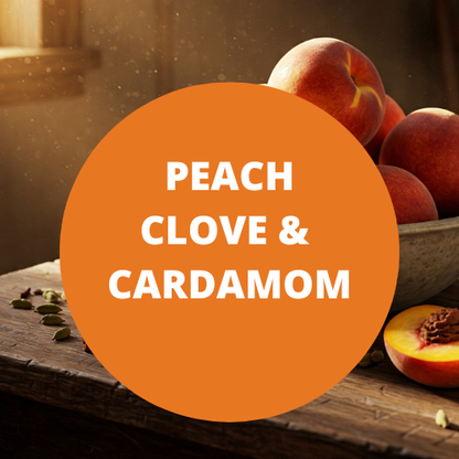 Peach Clove & Cardamom Scented Crafting Fragrance Oil For Soapmaking