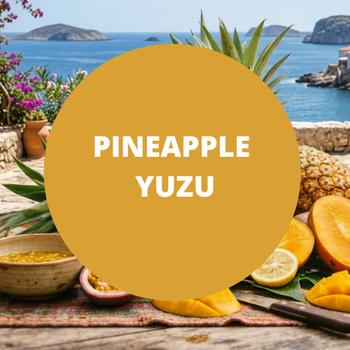 Pineapple Yuzu Scented Reed Diffuser Oil Refill