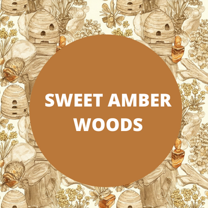 Sweet Amber Woods Scented Potpourri