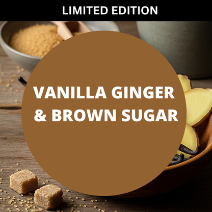 Vanilla Ginger & Brown Sugar Scented Vegan Hair Shampoo