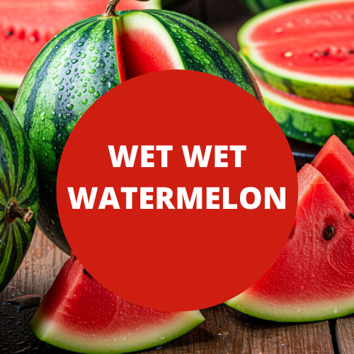 Wet Wet Watermelon Scented Vegan Hair Shampoo