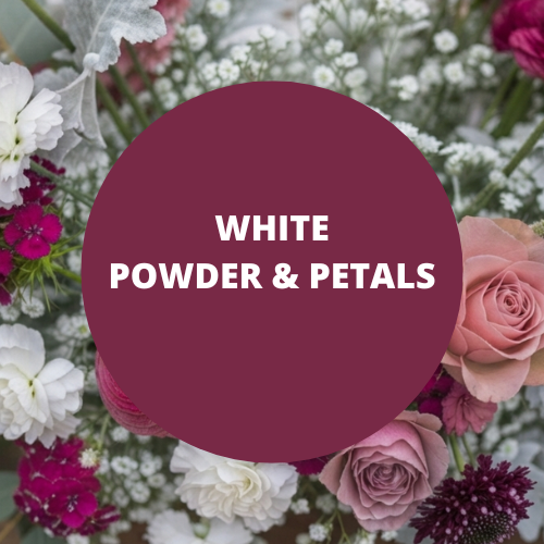 White Powder & Petals Scented Protein Hair Gel