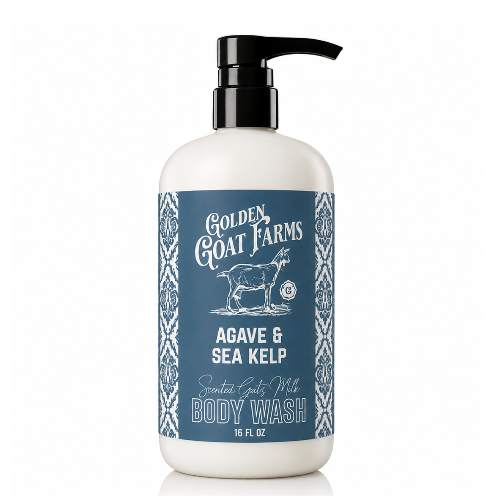 Agave & Sea Kelp Scented Goat Milk Body Wash