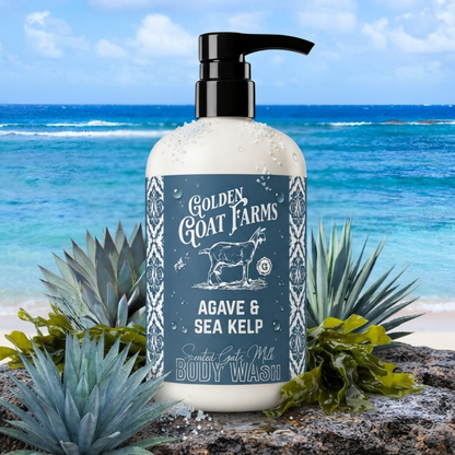 Agave & Sea Kelp Scented Goat Milk Body Wash