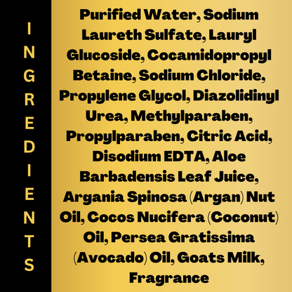 Golden Goat Farms Wild Blackberry Vanilla Scented Goat Milk Body Wash