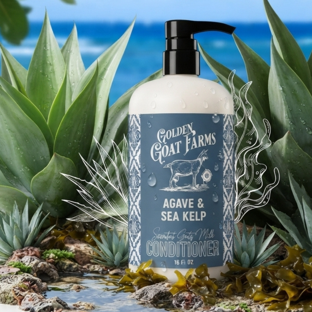 Agave & Sea Kelp Scented Goat Milk Hair Conditioner