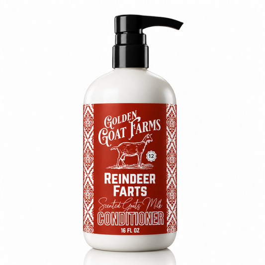Reindeer Farts Scented Goat Milk Hair Conditioner