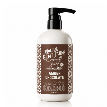 Amber Chocolate Scented Goat Milk Shampoo