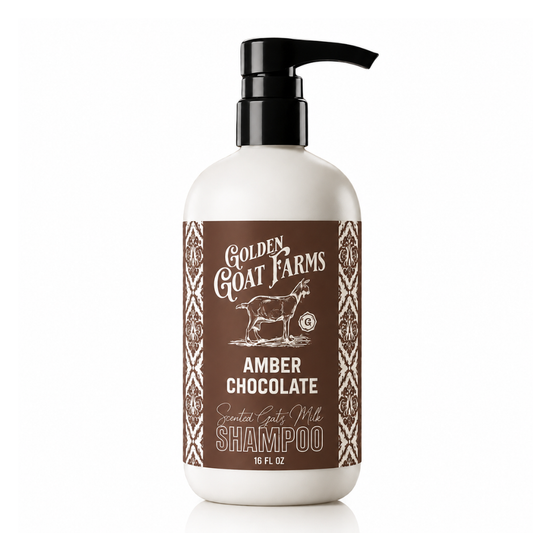 Amber Chocolate Scented Goat Milk Shampoo