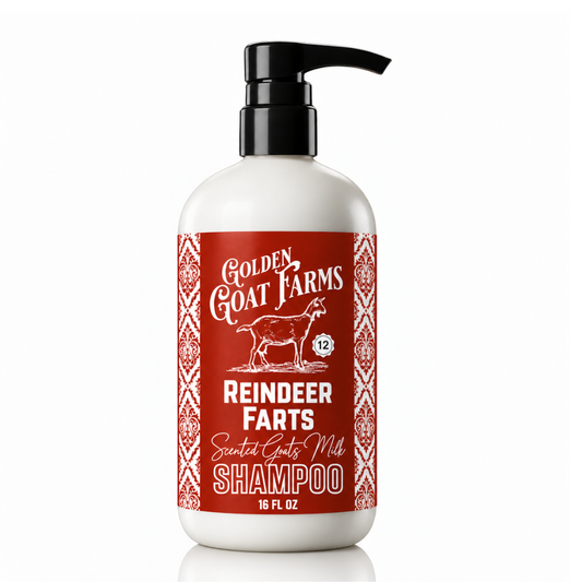 Reindeer Farts Scented Goat Milk Shampoo