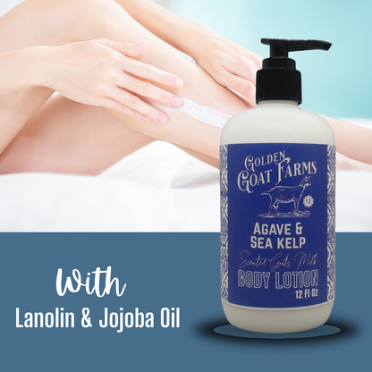 Agave & Sea Kelp Scented Goat Milk Body Lotion