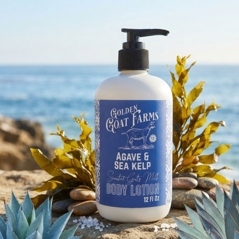 Agave & Sea Kelp Scented Goat Milk Body Lotion