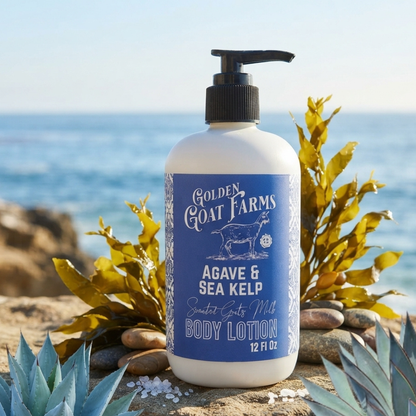 Agave & Sea Kelp Scented Goat Milk Body Lotion