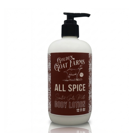 All Spice Scented Goat Milk Body Lotion