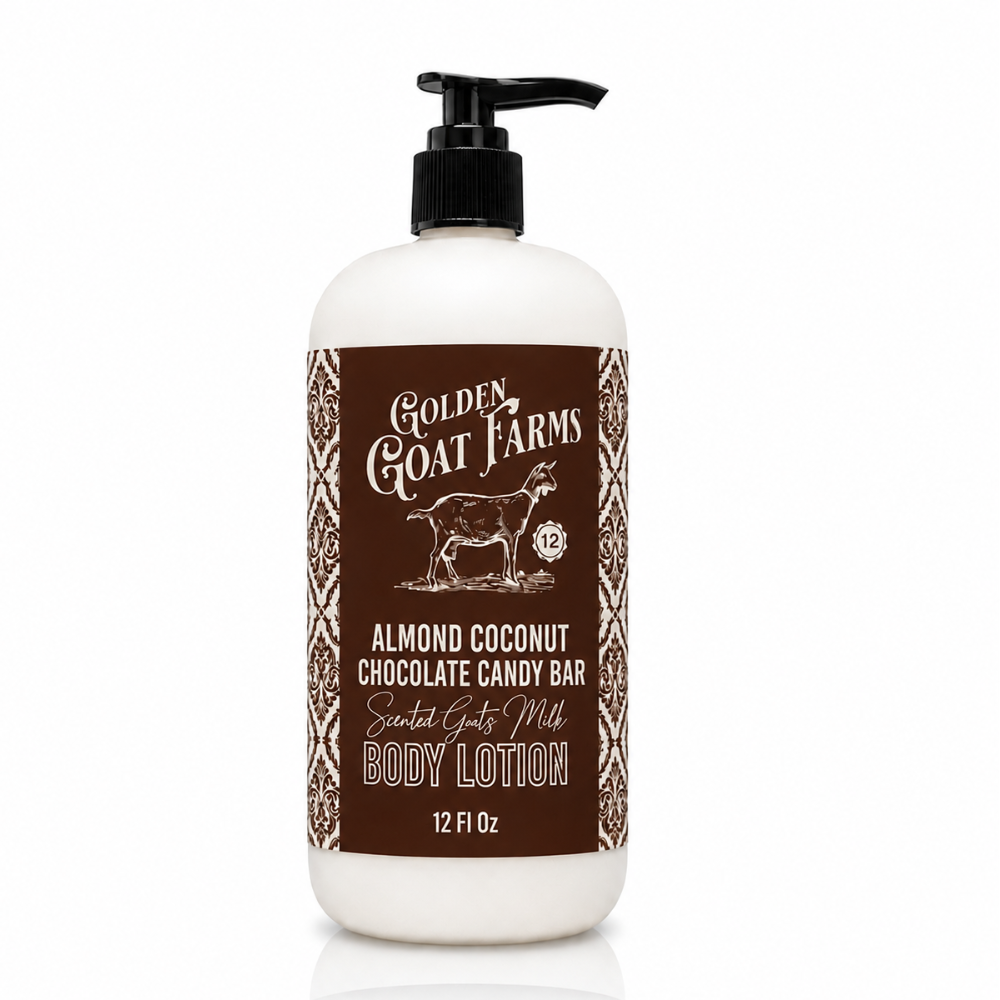 Almond Coconut Chocolate Candy Bar Scented Goat Milk Body Lotion