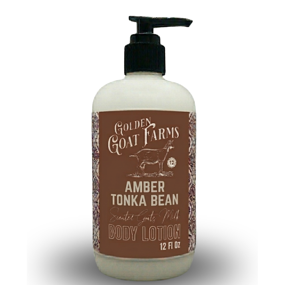 Amber Chocolate Scented Goat Milk Body Lotion