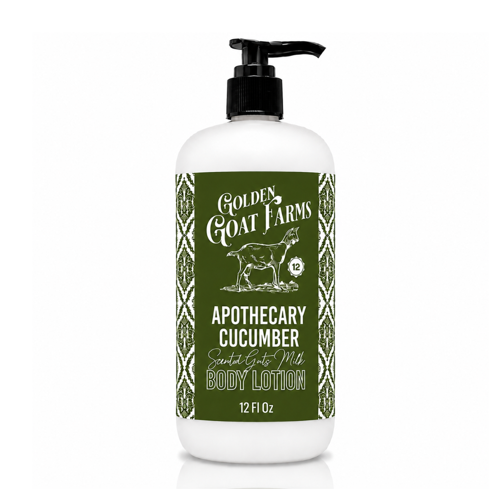 Apothecary Cucumber Scented Goat Milk Body Lotion