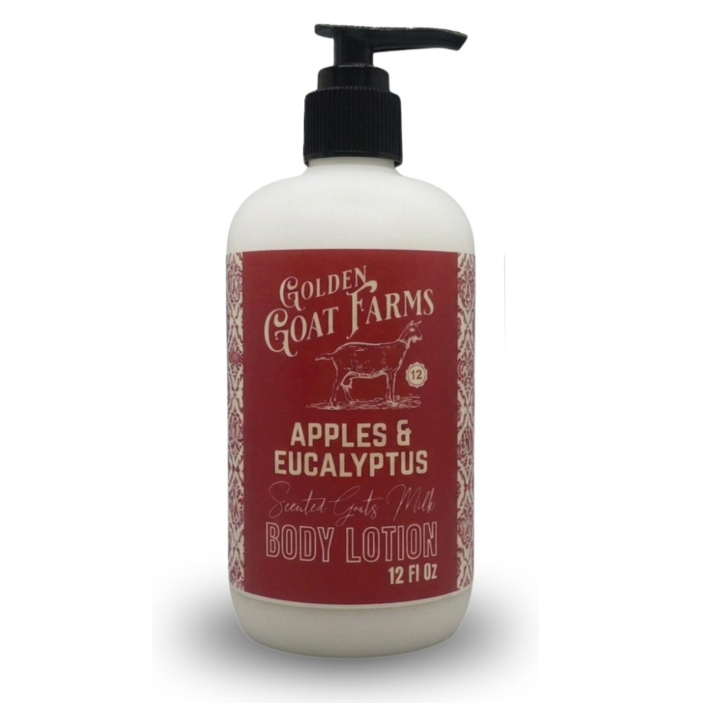 Apples & Eucalyptus Scented Goat Milk Body Lotion