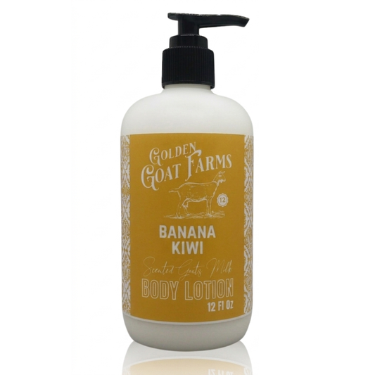 Banana Kiwi Scented Goat Milk Body Lotion