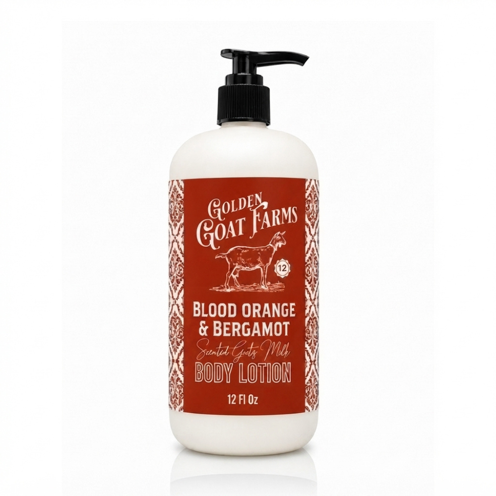Blood Orange & Bergamot Scented Goat Milk Body Lotion