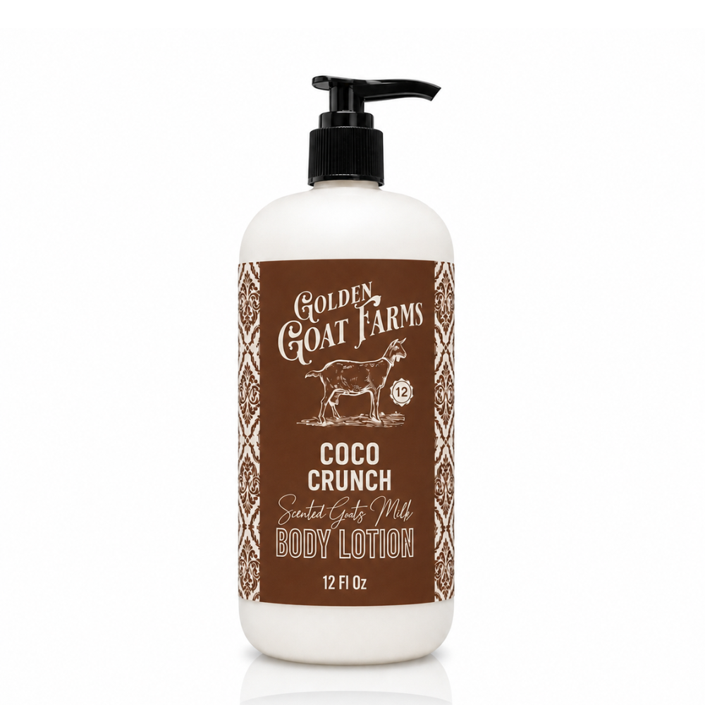 Coco Crunch Scented Goat Milk Body Lotion