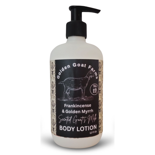Golden Goat Farms Frankincense & Golden Myrrh Scented Goat Milk Body Lotion