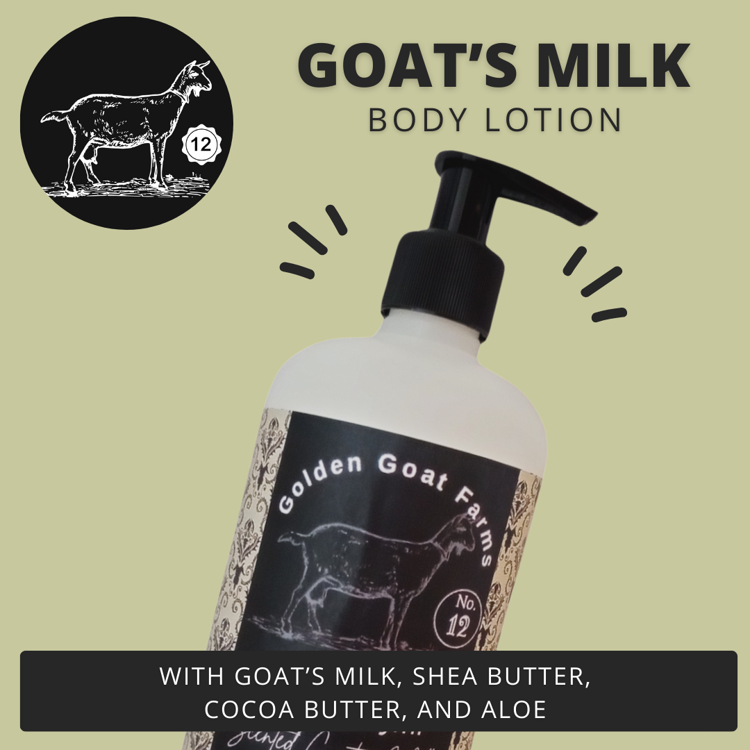 Golden Goat Farms Frankincense & Golden Myrrh Scented Goat Milk Body Lotion