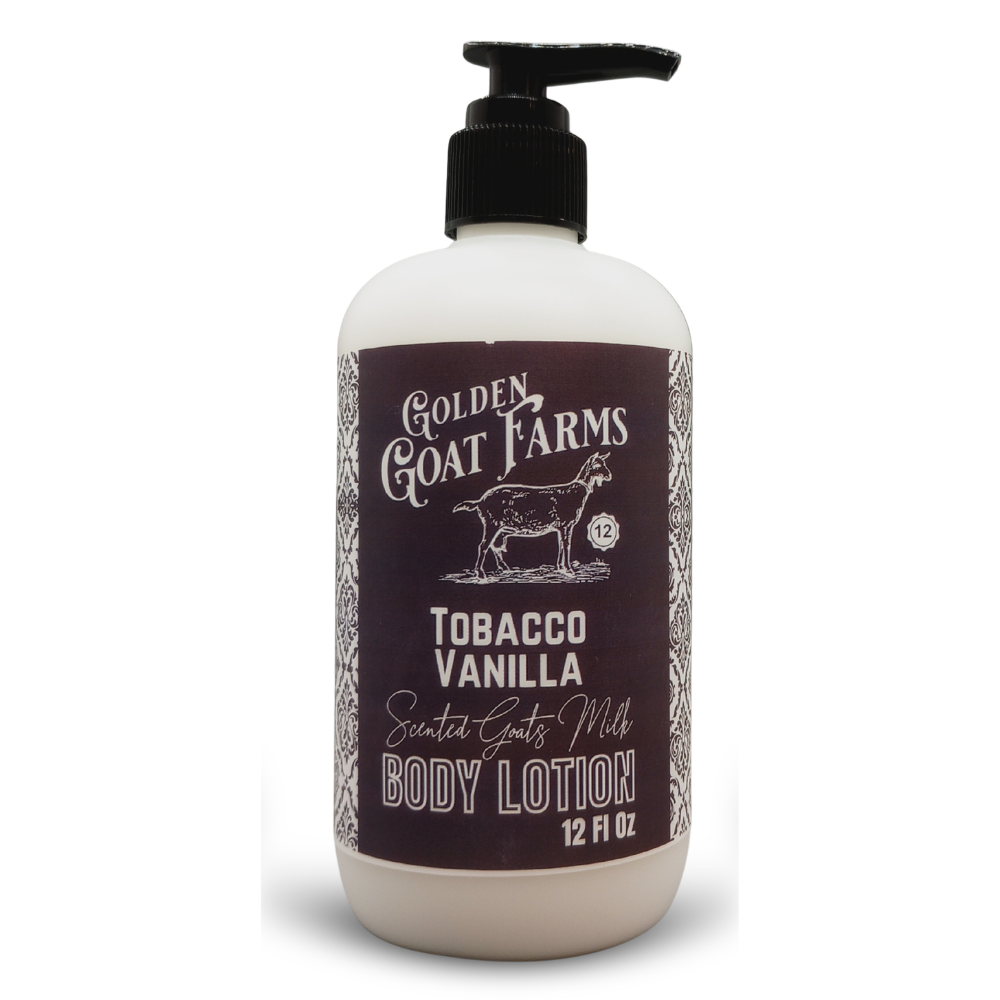Tobacco Vanilla Scented Goat Milk Body Lotion
