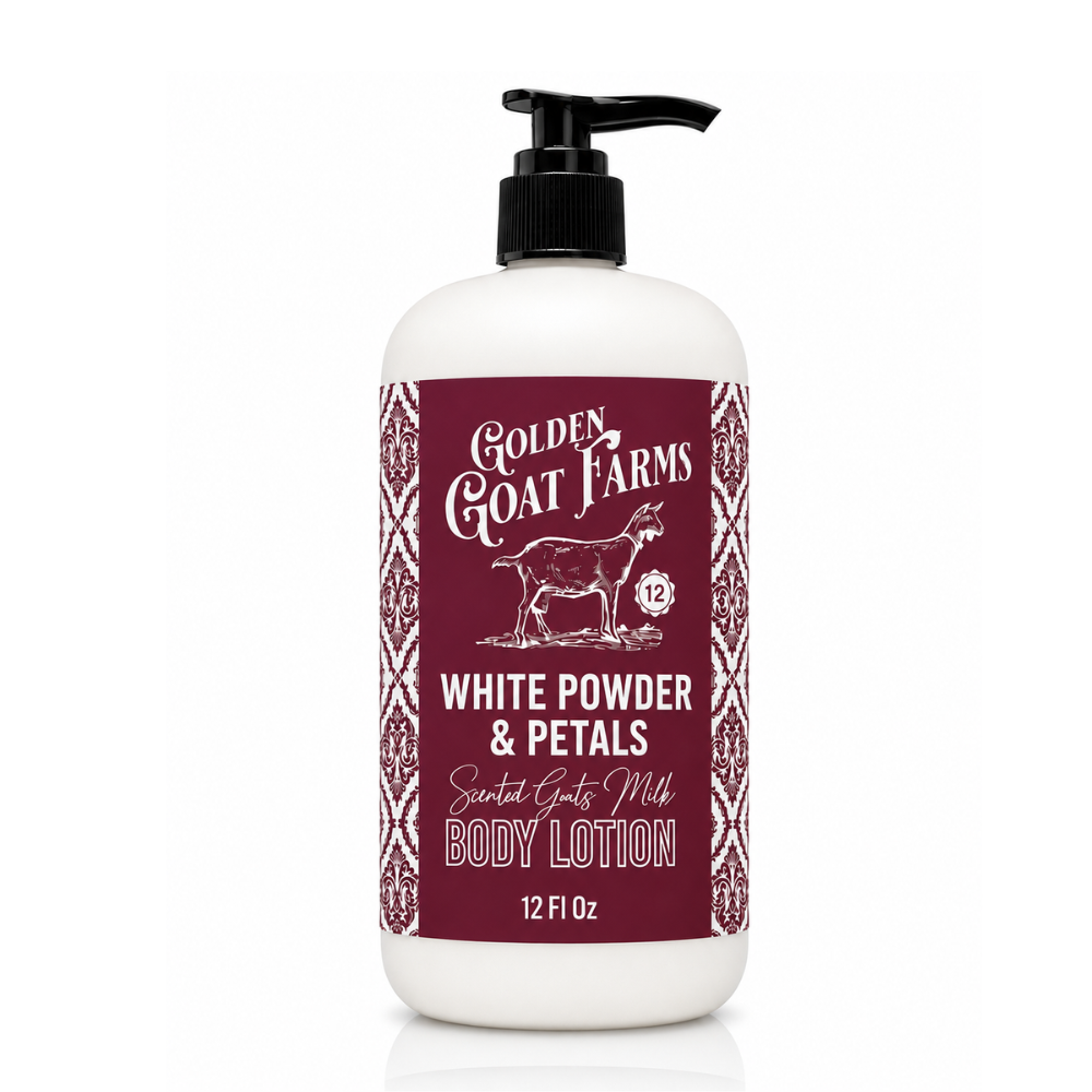 White Powder & Petals Scented Goat Milk Body Lotion