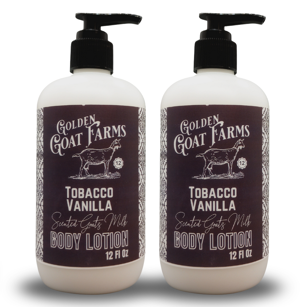 Tobacco Vanilla Scented Goat Milk Body Lotion