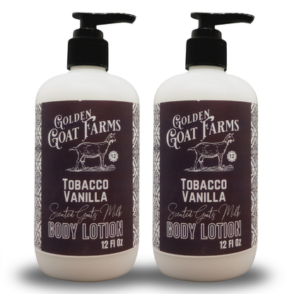 Tobacco Vanilla Scented Goat Milk Body Lotion