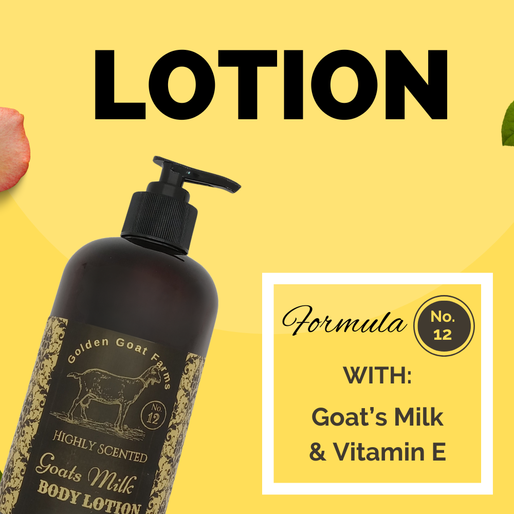 Golden Goat Farms Bergamot & Mandarin Scented Goat Milk Body Lotion