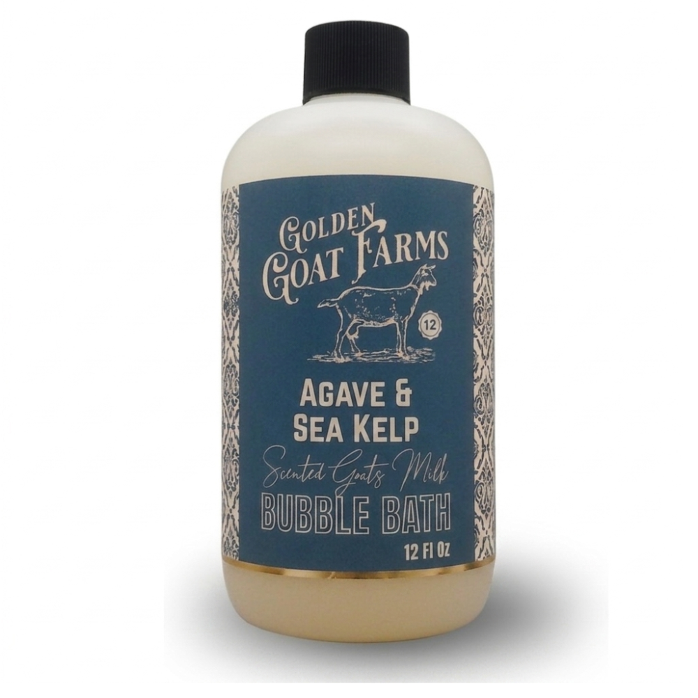 Agave & Sea Kelp Scented Goat Milk Bubble Bath