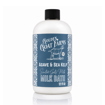 Agave & Sea Kelp Scented Goat Milk Bubble Bath