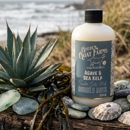 Agave & Sea Kelp Scented Goat Milk Bubble Bath