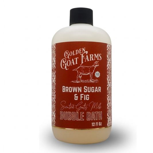 Brown Sugar & Fig Scented Goat Milk Bubble Bath
