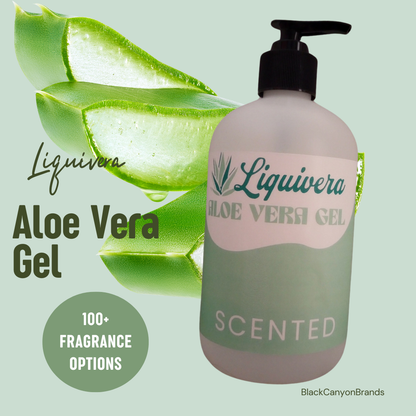 Liquivera Apricot Mango Scented Aloe Vera Gel After Sun Care