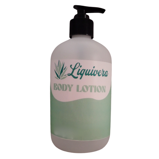 Liquivera Raspberry Patchouli Scented Aloe Vera Lotion