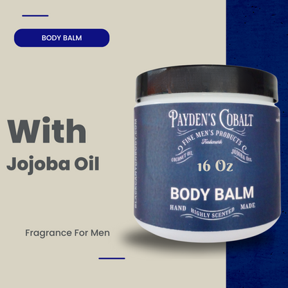 Payden's Cobalt Wood & Whiskey For Men Scented Body Balm