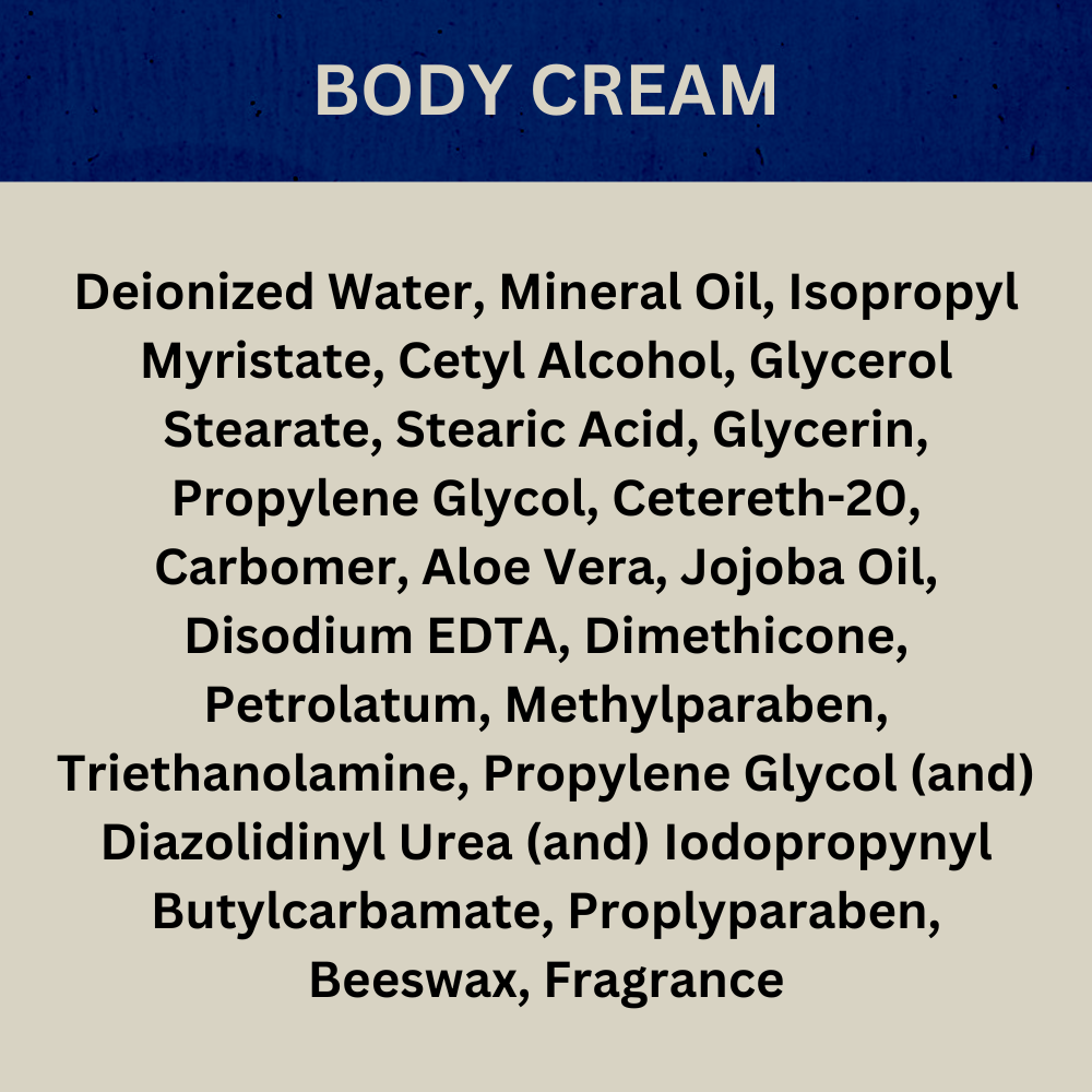 Payden's Cobalt Banana Leaf & Pimento For Men Scented Body Cream