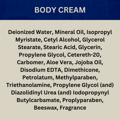 Payden's Cobalt Banana Leaf & Pimento For Men Scented Body Cream