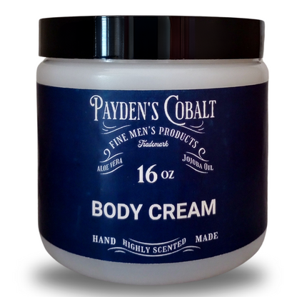 Payden's Cobalt Banana Leaf & Pimento For Men Scented Body Cream