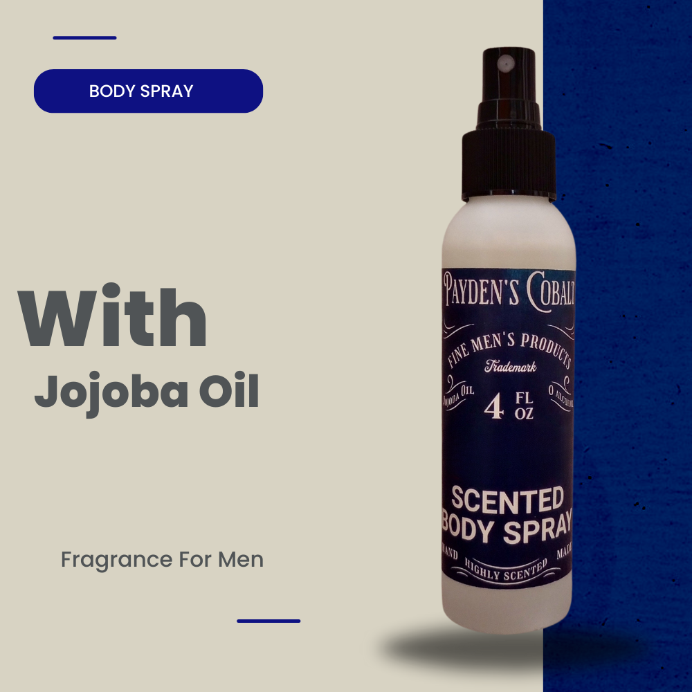 Payden's Cobalt Frosted Cypress For Men Scented Body Spray