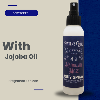Payden's Cobalt Mahogany Moss For Men Scented Body Spray