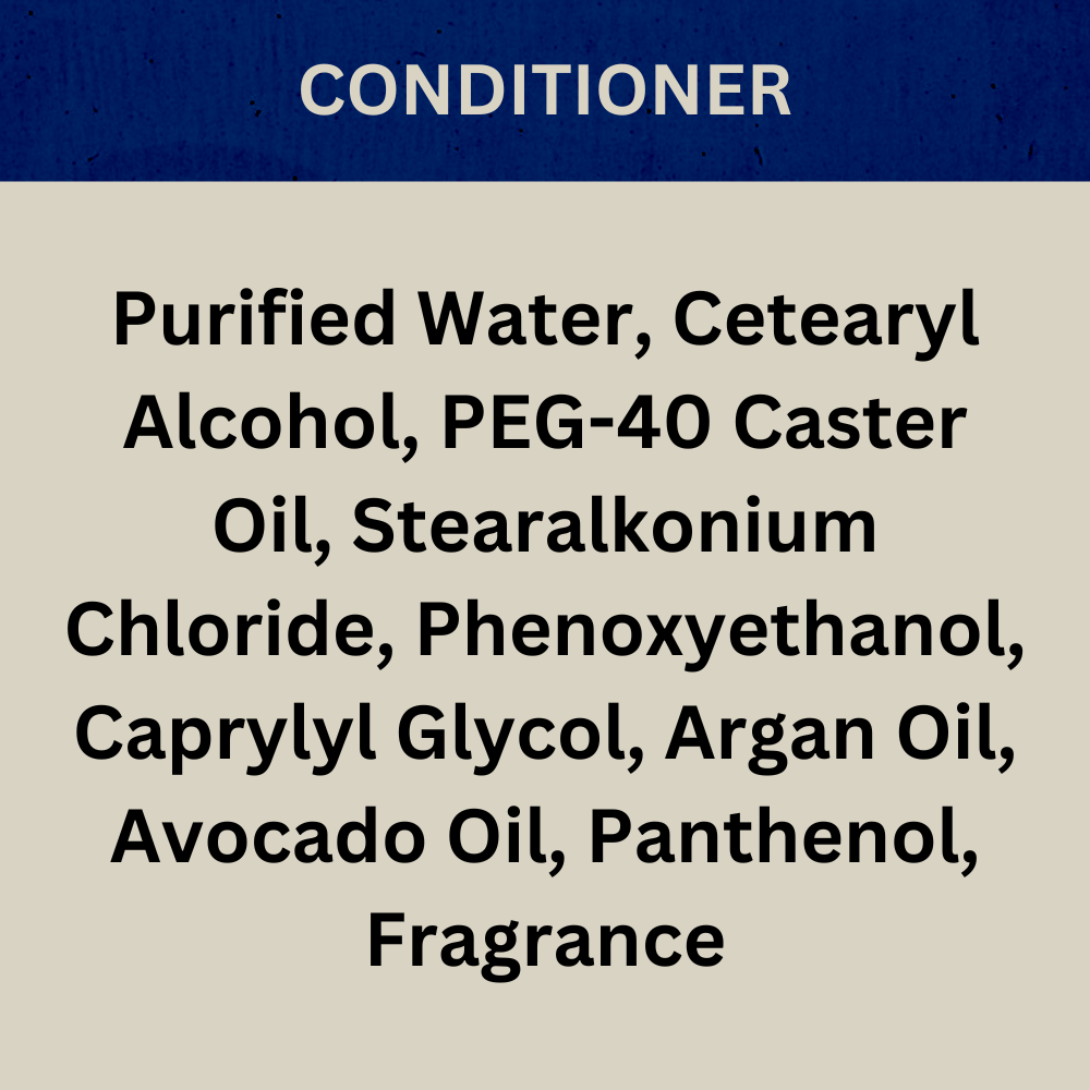 Payden's Cobalt Vanilla Sweet Suede For Men Scented Argan Oil Hair Conditioner