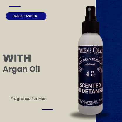 Payden's Cobalt Bay Rum For Men Scented Hair Detangler