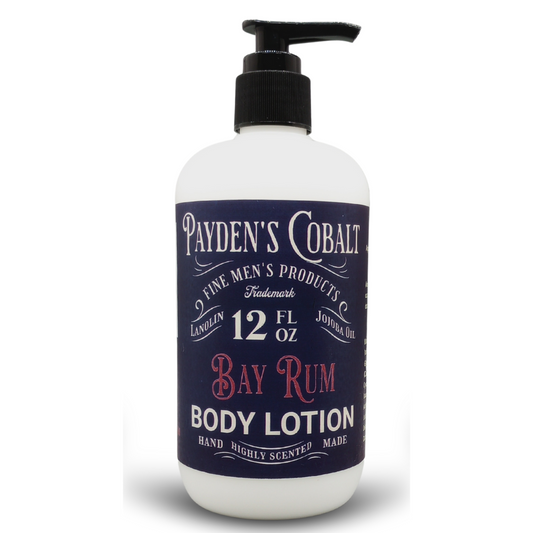 Payden's Cobalt Bay Rum For Men Scented Body Lotion