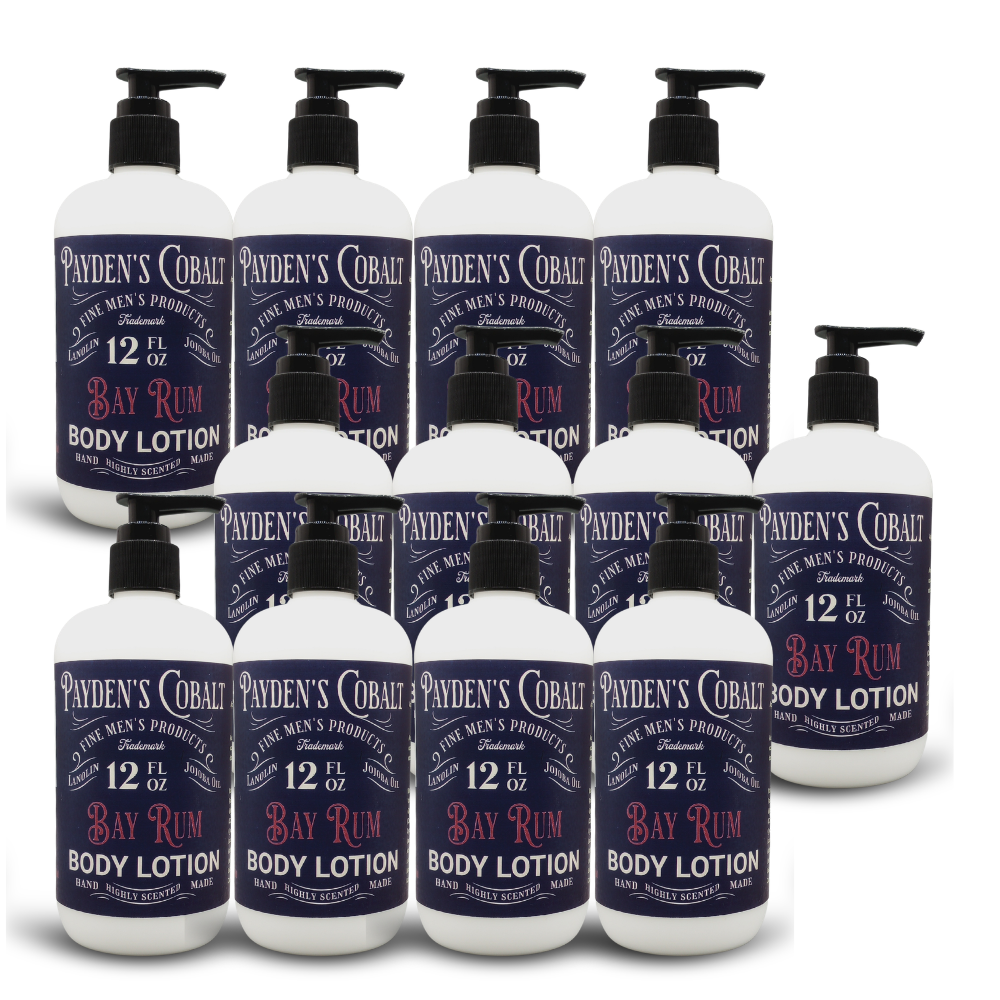Payden's Cobalt Bay Rum For Men Scented Body Lotion