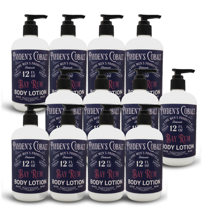 Payden's Cobalt Bay Rum For Men Scented Body Lotion