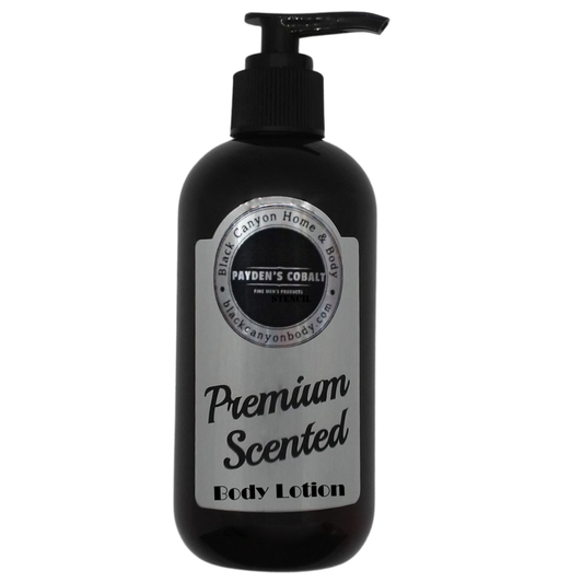 Payden's Cobalt Wood & Whiskey For Men Scented Luxury Body Lotion With Lanolin and Jojoba Oil